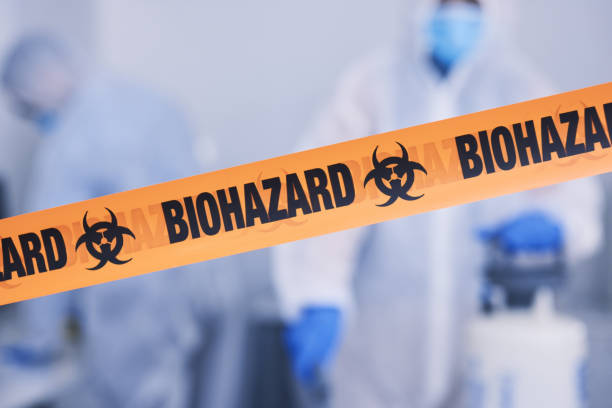 Professional Biohazard technician working in Westfield Center, OH